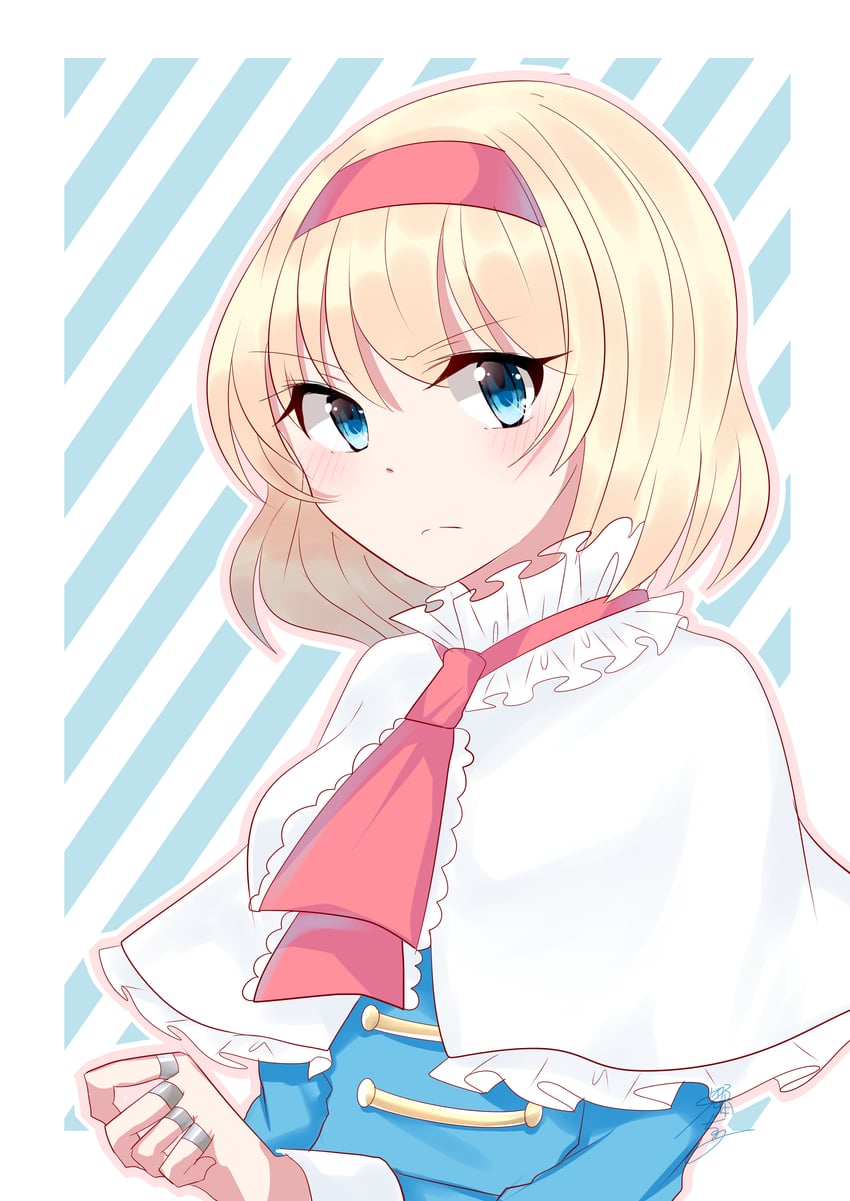 alice margatroid (touhou) drawn by chiyori_(soleilandiris)