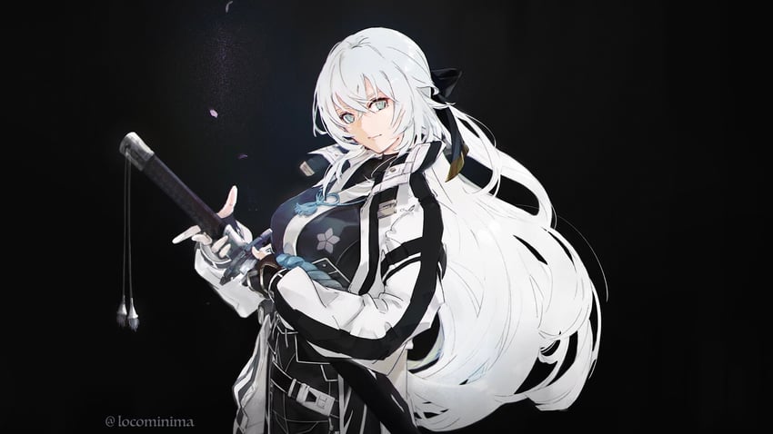 shizuna rem misurugi (eiyuu densetsu and 2 more) drawn by miche_(locominima)