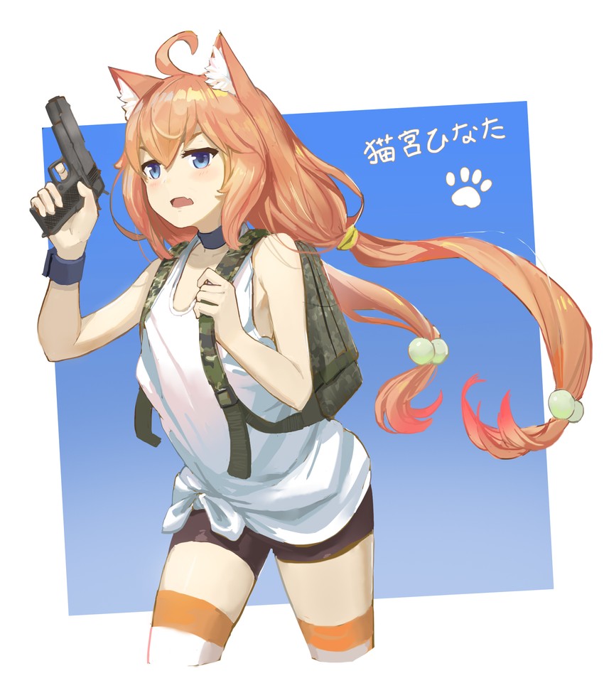 nekomiya hinata (hinata channel and 1 more) drawn by shinyu_xingyu