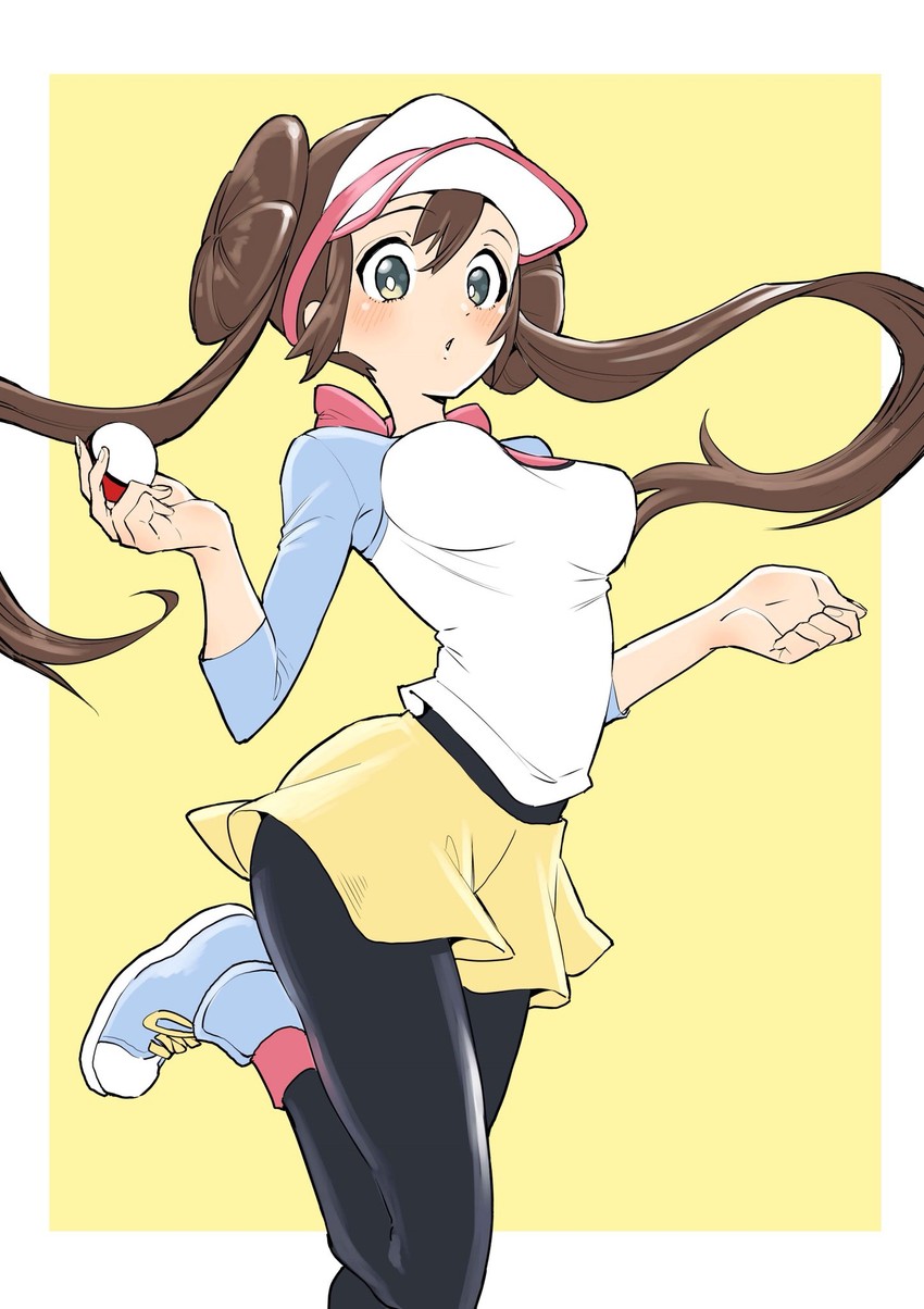 rosa (pokemon and 1 more) drawn by hirakata_masahiro