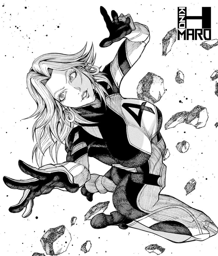 sue storm (marvel and 2 more) drawn by kinohmaro