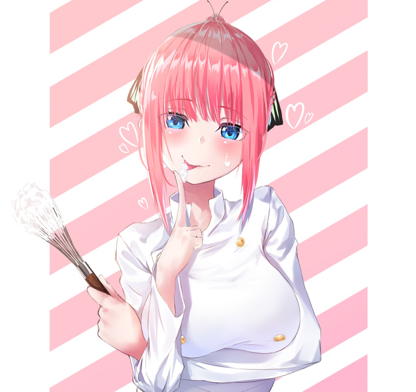 nakano nino (go-toubun no hanayome) drawn by nasubi_(nasubi555)