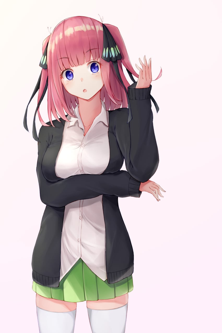 nakano nino (go-toubun no hanayome) drawn by nine_(user_smer5442)