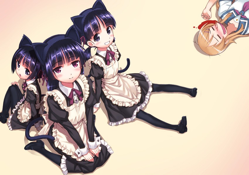 gokou ruri, kousaka kirino, gokou tamaki, and gokou hinata (ore no imouto ga konna ni kawaii wake ga nai) drawn by matsuryuu
