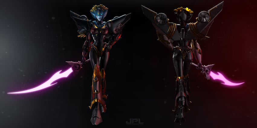 windblade (transformers and 1 more) drawn by jpl-animation