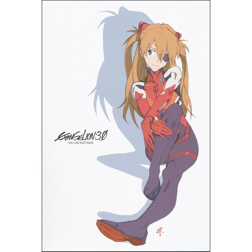 souryuu asuka langley (neon genesis evangelion and 2 more) drawn by honda_takeshi