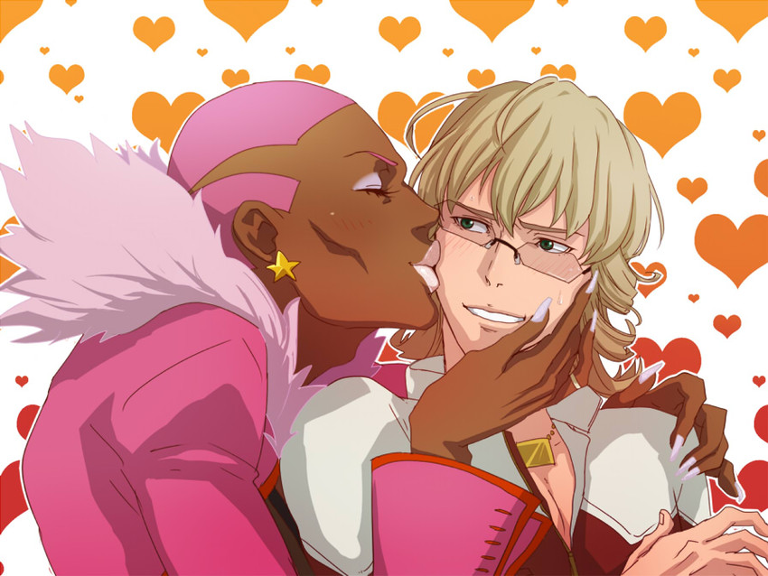 barnaby brooks jr. and nathan seymour (tiger & bunny) drawn by @@@_(eckzahn)