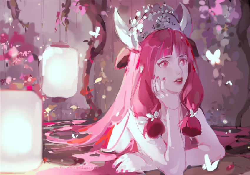 chi meng (hua jianghu zhi bei mo ting) drawn by ling_qi_gongzi
