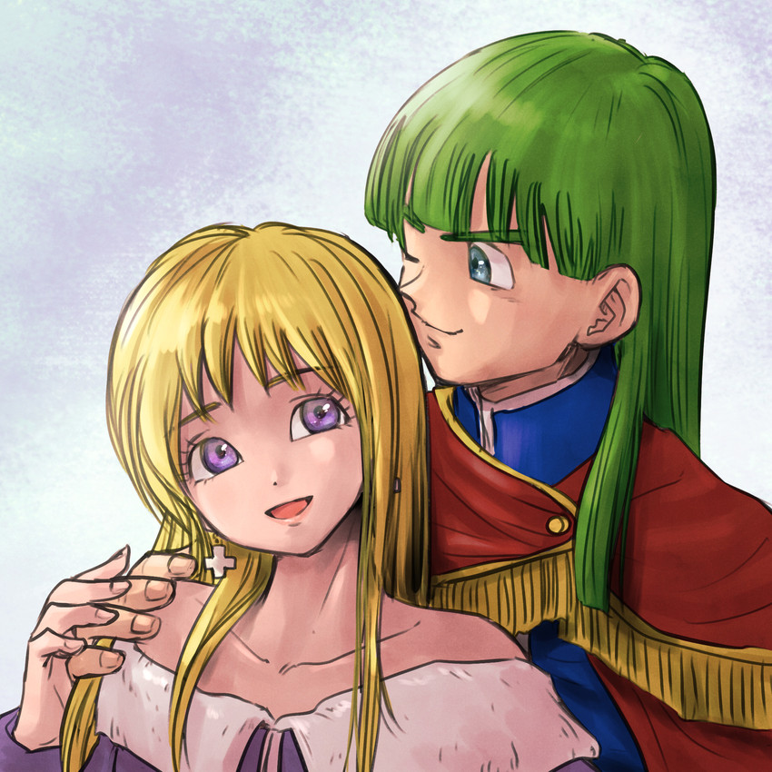 henry and maria (dragon quest and 1 more) drawn by pekuchin_(pekuchin_3)