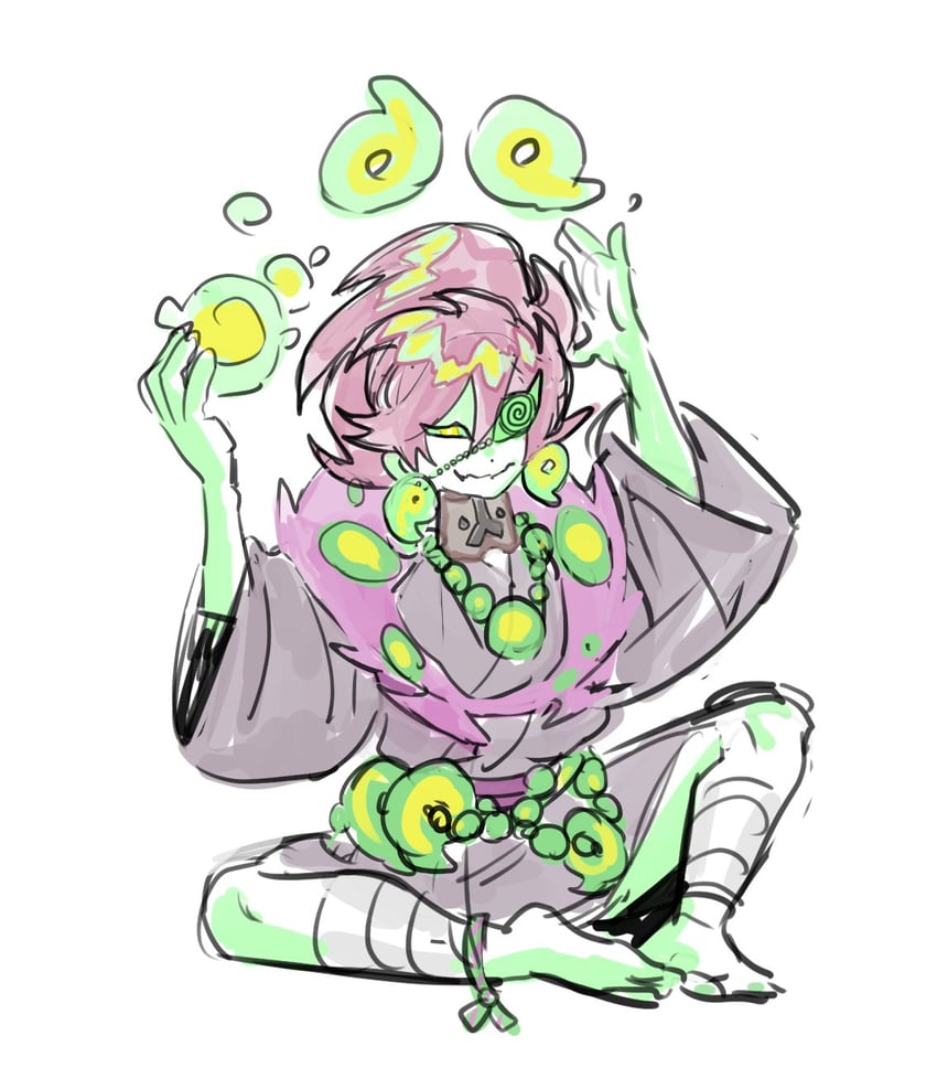 spiritomb (pokemon) drawn by dancho_no_mori and sentaronao