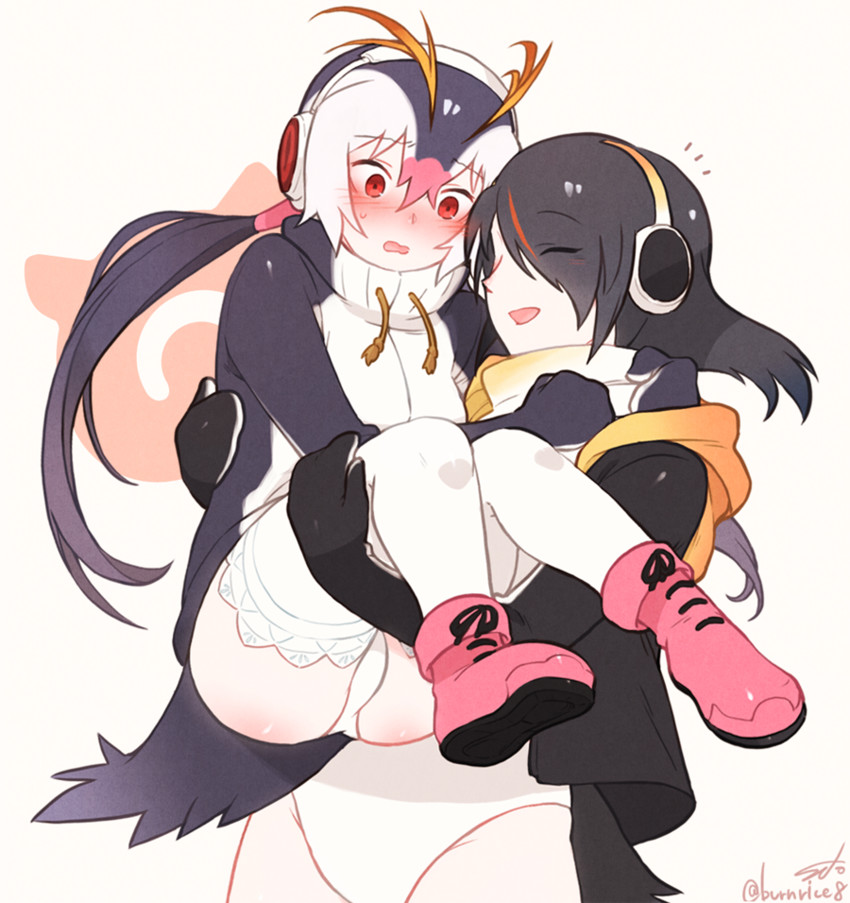 emperor penguin and royal penguin (kemono friends) drawn by seto_(harunadragon)