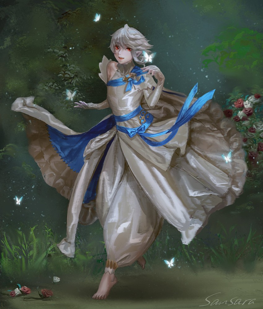 male corrin (fire emblem and 2 more) drawn by samsara_(shuukeura)
