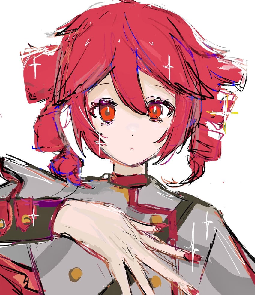 kasane teto (utau and 1 more) drawn by uf_hil