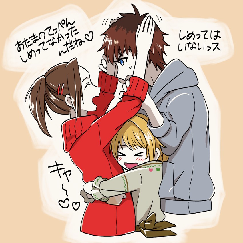 pierre bichelberger, watanabe minori, and takajo kyoji (idolmaster and 1 more) drawn by furono_(fuloru)
