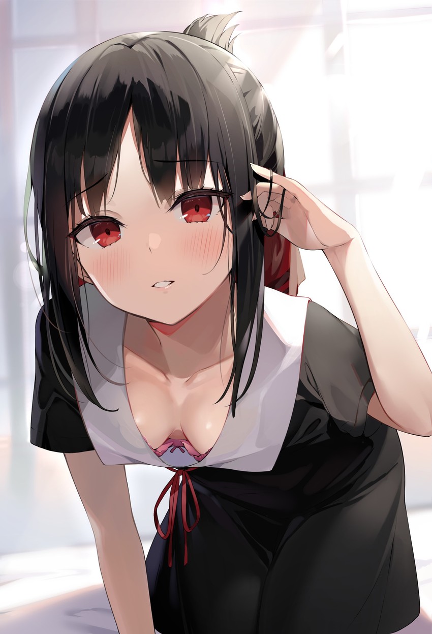 shinomiya kaguya (kaguya-sama wa kokurasetai ~tensai-tachi no renai zunousen~) drawn by ale_nqki