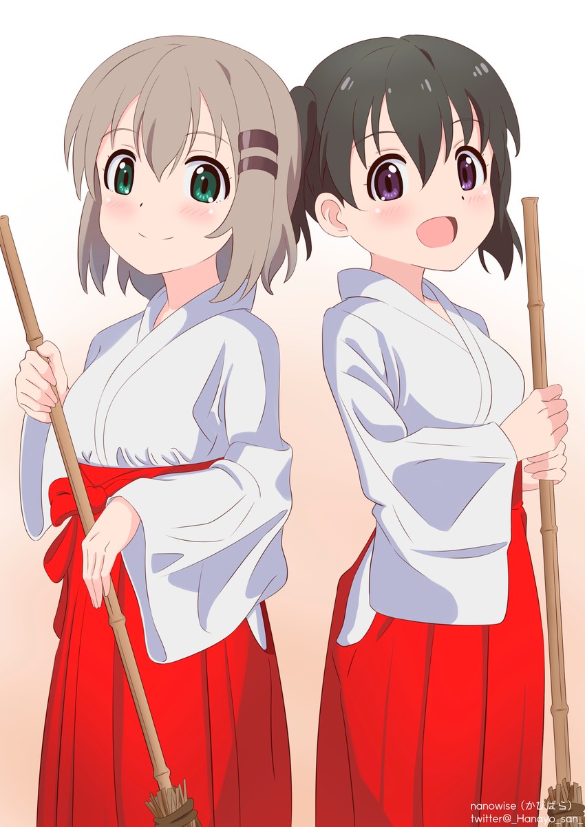 yukimura aoi and kuraue hinata (yama no susume) drawn by nanowise