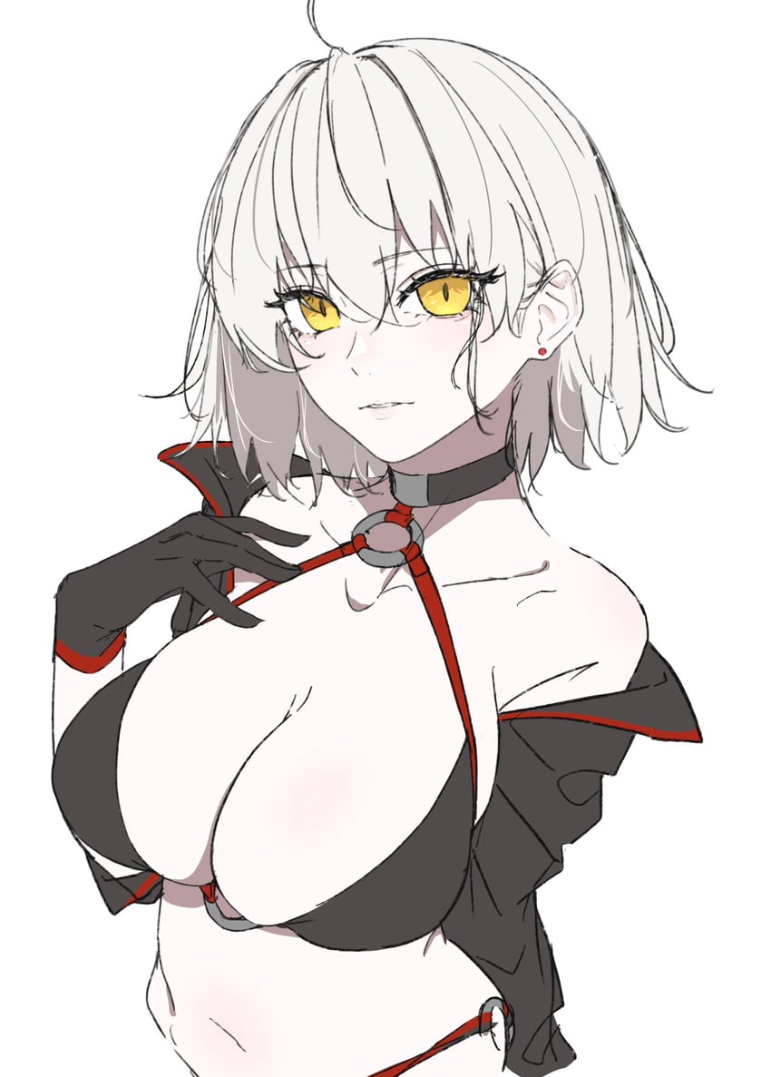 jeanne d'arc alter (fate and 1 more) drawn by ri_o_ne_su