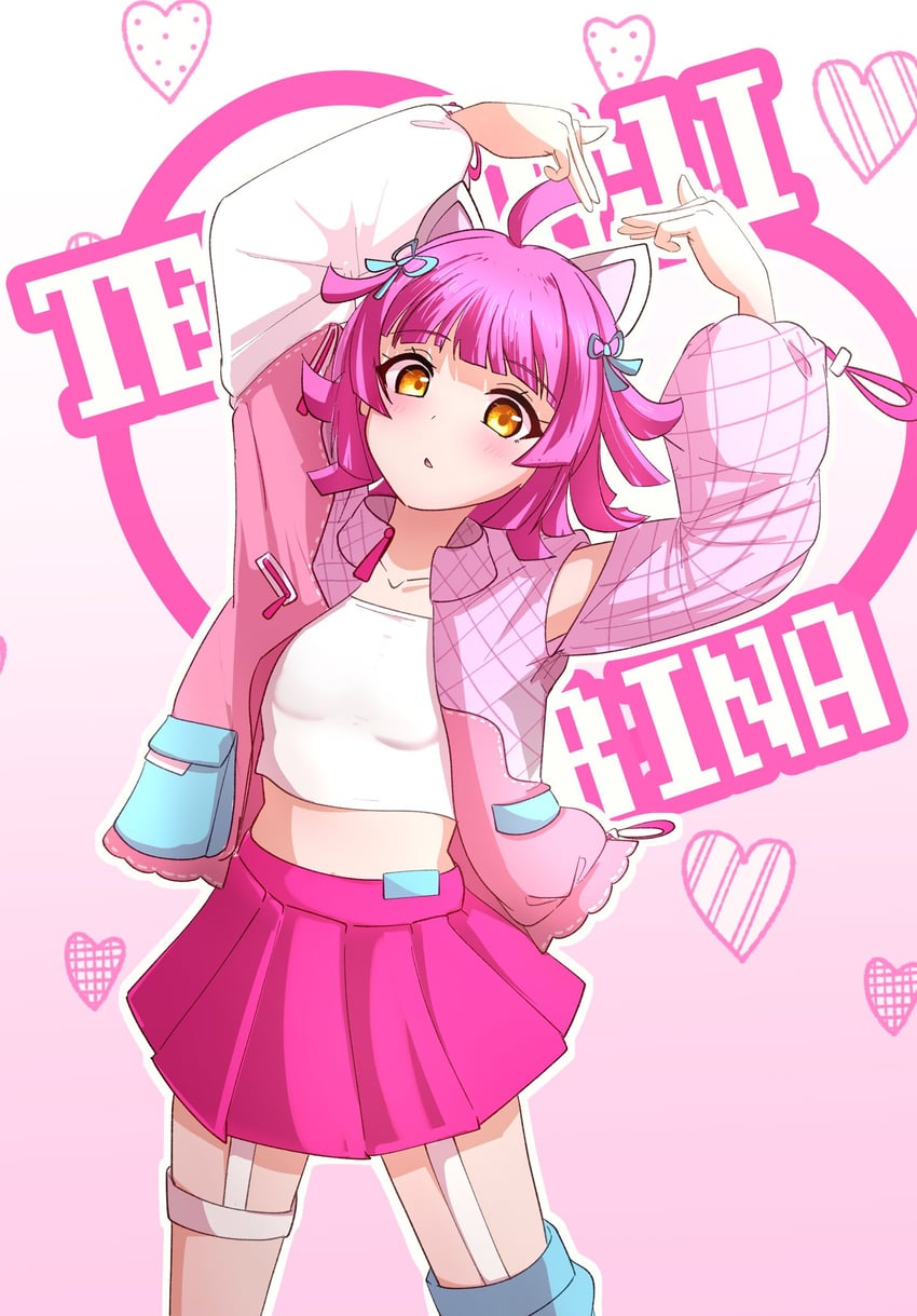 tennoji rina (love live! and 1 more) drawn by yunite68