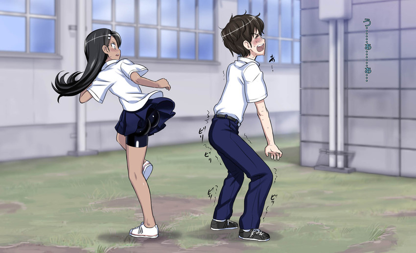 nagatoro hayase and hachiouji naoto (ijiranaide nagatoro-san) drawn by 774_(nanashi)