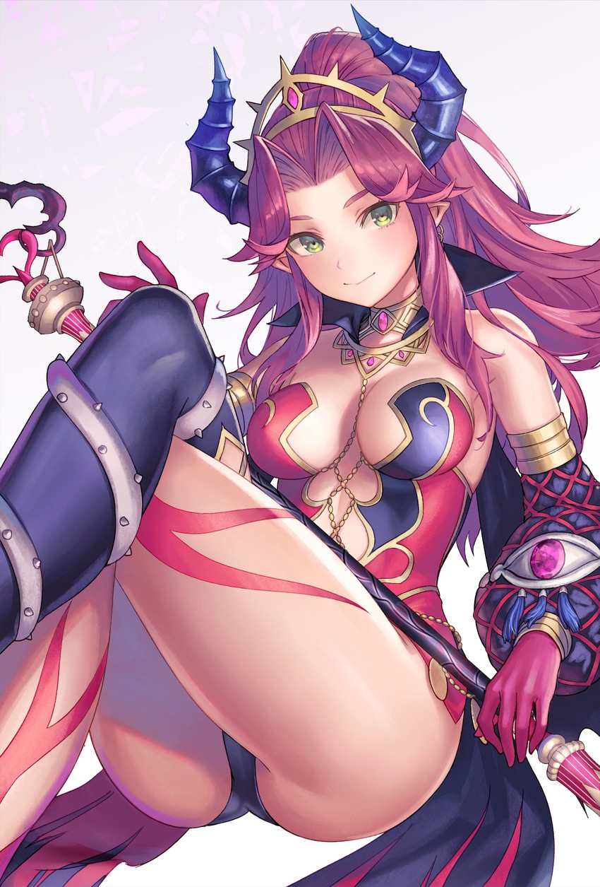 angela and spellbinder (seiken densetsu and 1 more) drawn by anbe_yoshirou