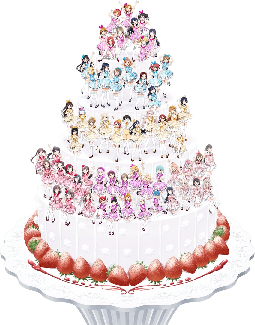 nishikino maki, tojo nozomi, sonoda umi, yazawa nico, ayase eli, and 55 more (love live! and 6 more)