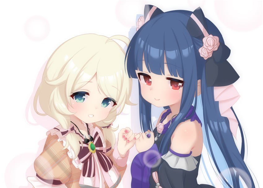 sajo yukimi and yusa kozue (idolmaster and 1 more) drawn by hosizora_mikoto