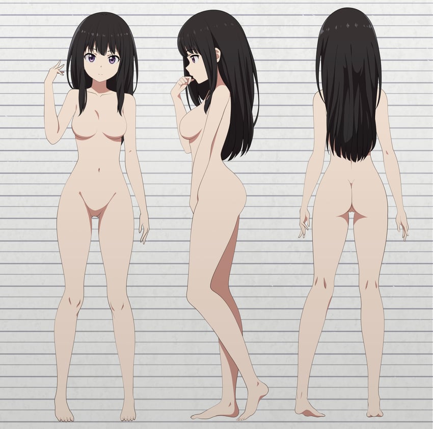 inoue takina (lycoris recoil) drawn by nanikairu