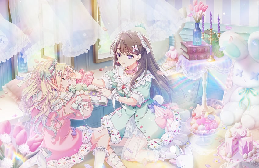 fujishima megumi and osawa rurino (love live! and 1 more)