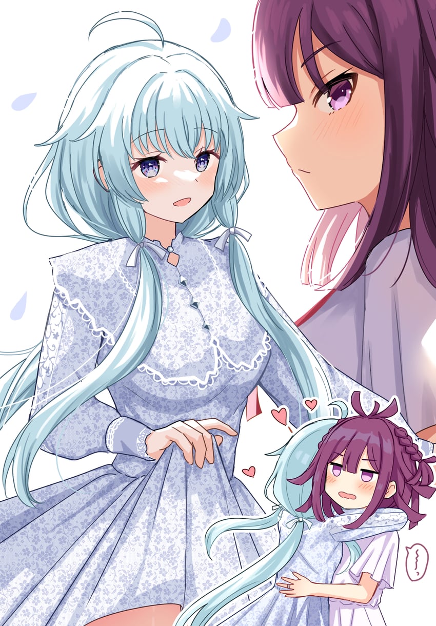 sena mikoto and sarasa hanna (mahou shoujo madoka magica and 1 more) drawn by suzugahama