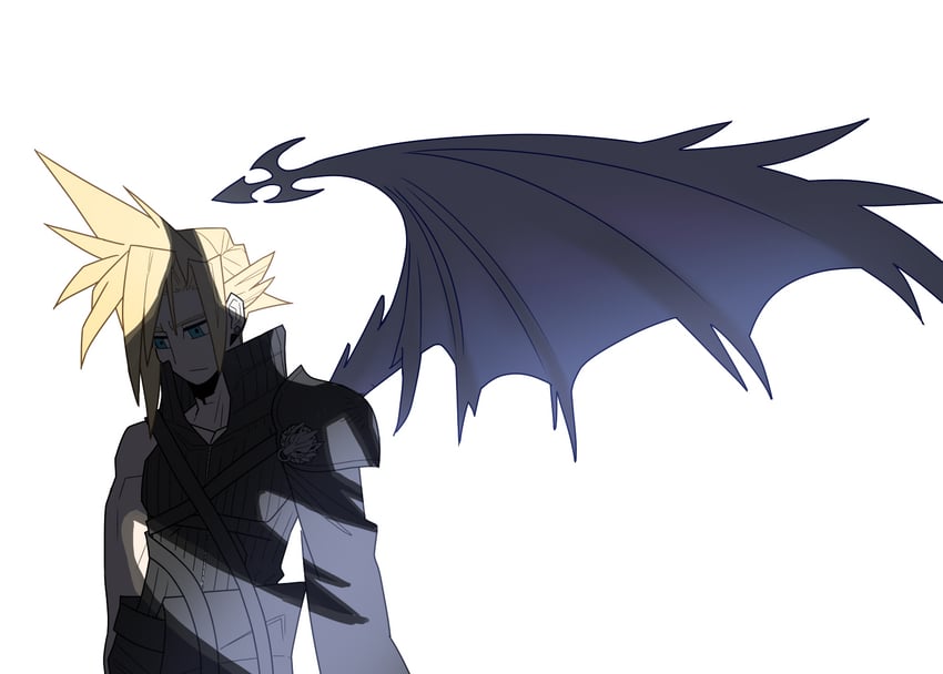 cloud strife (final fantasy and 3 more) drawn by sub_fan_art