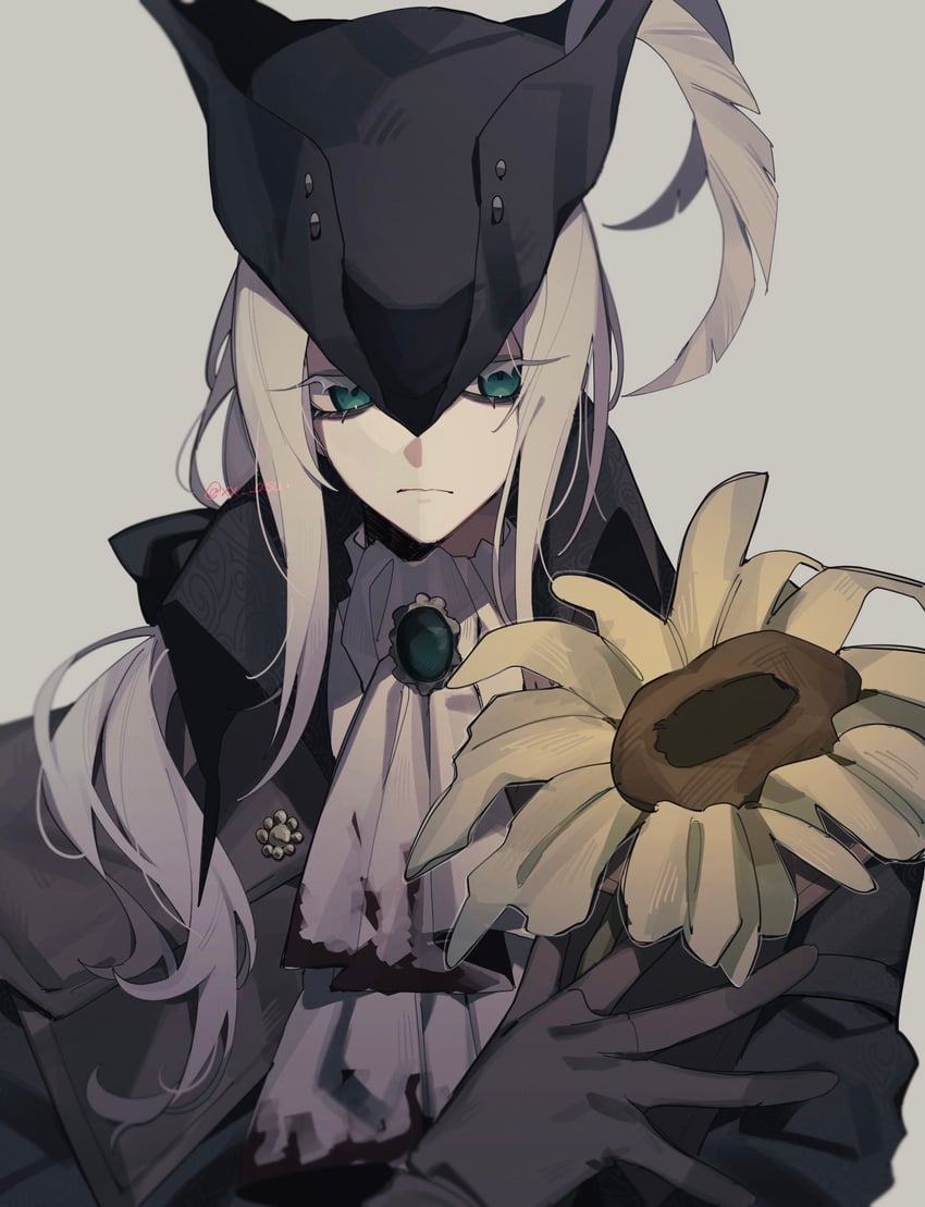 lady maria of the astral clocktower (bloodborne) drawn by xx_asui