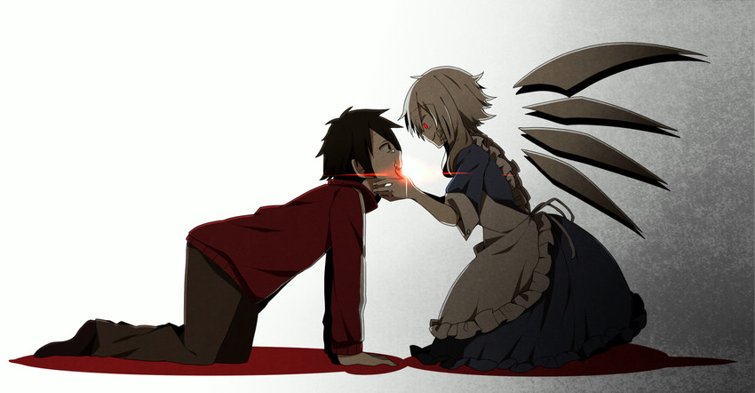 kozakura marry and kisaragi shintarou (kagerou project) drawn by ponita