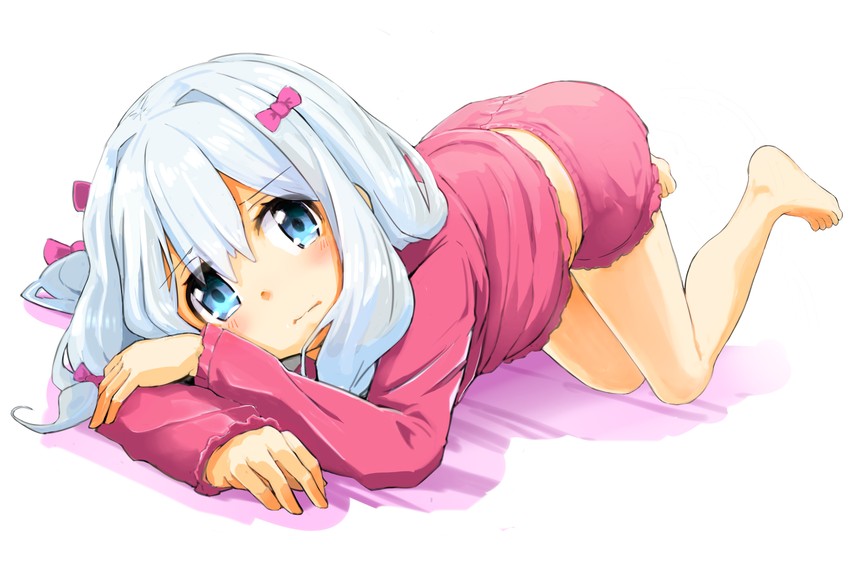 izumi sagiri (eromanga sensei) drawn by momo_(higanbana_and_girl)