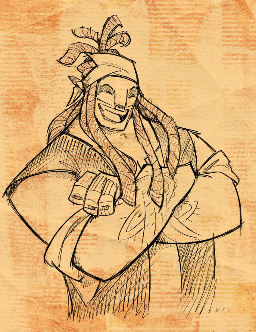 dk west (no straight roads) drawn by suedoodle