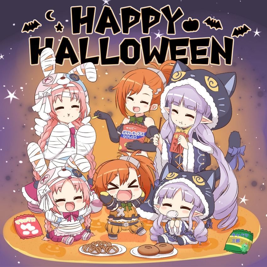 kyoka, mimi, and misogi (princess connect!) drawn by yuureidoushi_(yuurei6214)