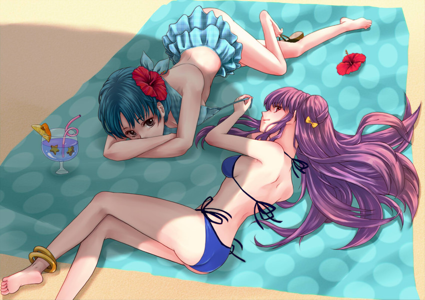 shampoo and tendou akane (ranma 1/2) drawn by coa_(momo)