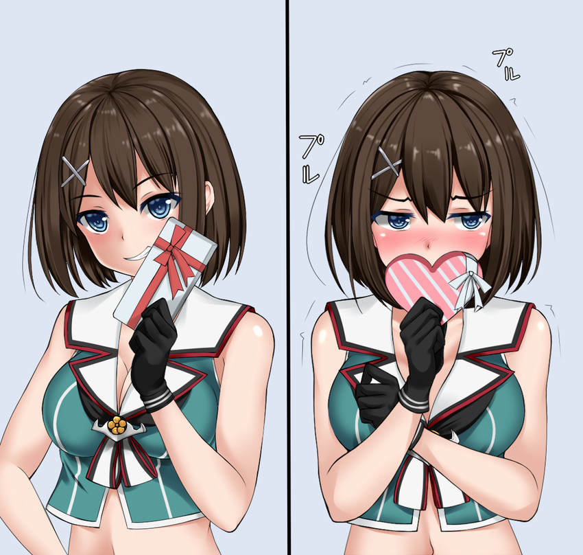 maya and maya kai ni (kantai collection) drawn by z5987