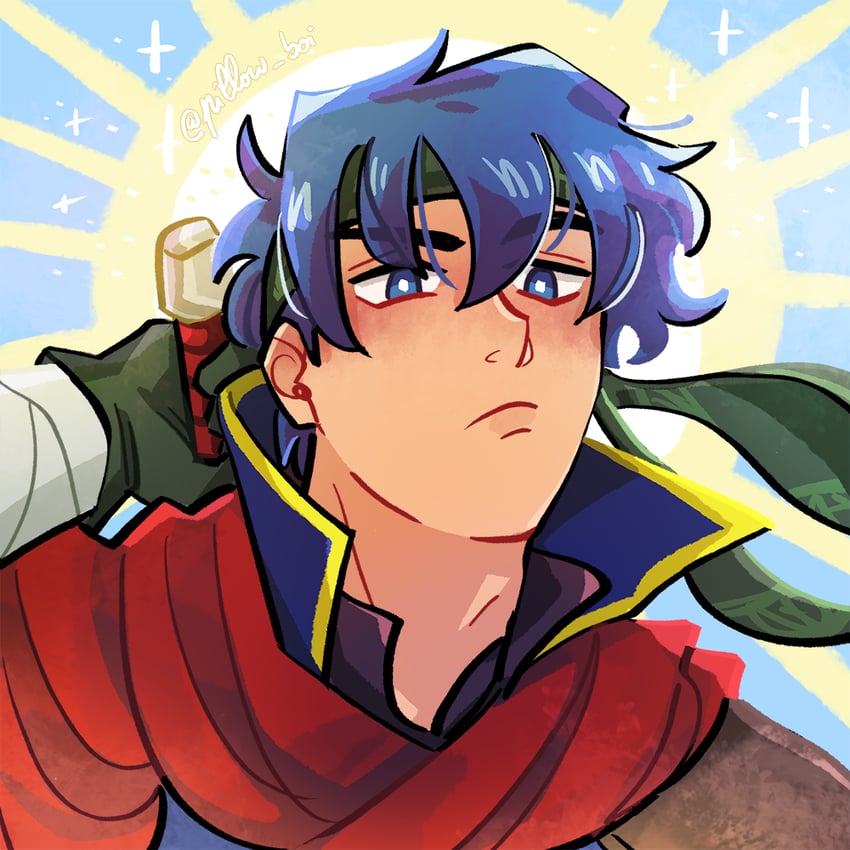 ike (fire emblem and 1 more) drawn by polochon
