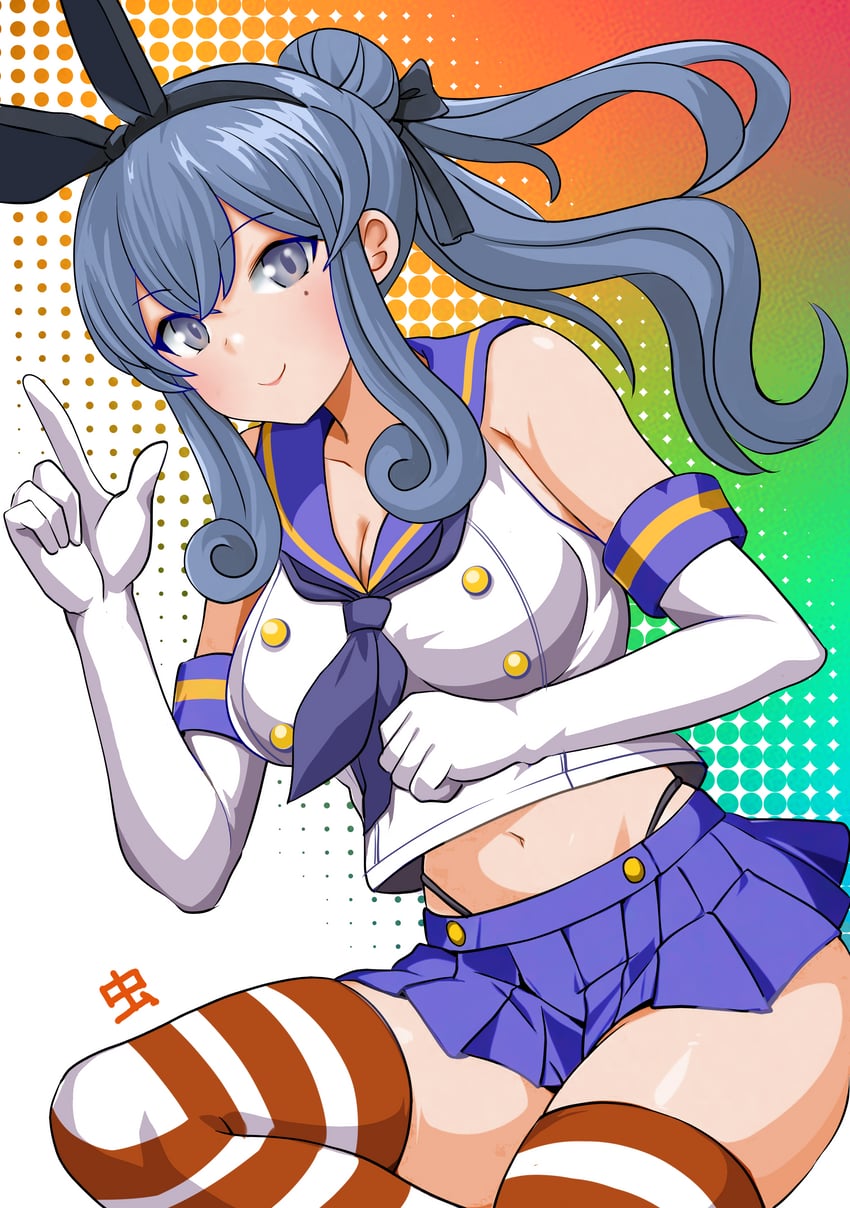 shimakaze and gotland (kantai collection) drawn by mushi_mushi_ex
