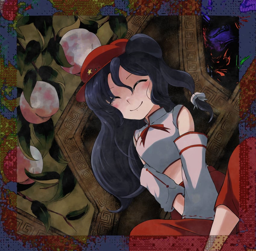 label girl (touhou and 1 more) drawn by ueea4553