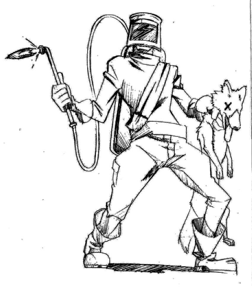 dogwelder (dc comics and 1 more) drawn by suzuki_(19oe8k4m2s)
