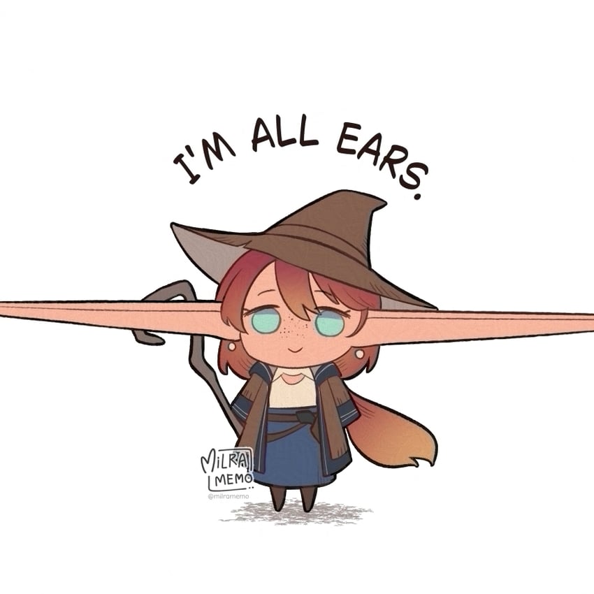 nelyne (original and 1 more) drawn by milramemo