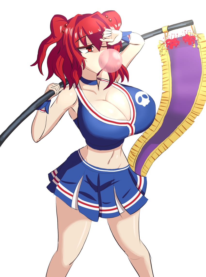 onozuka komachi (touhou and 1 more) drawn by aohadapeach