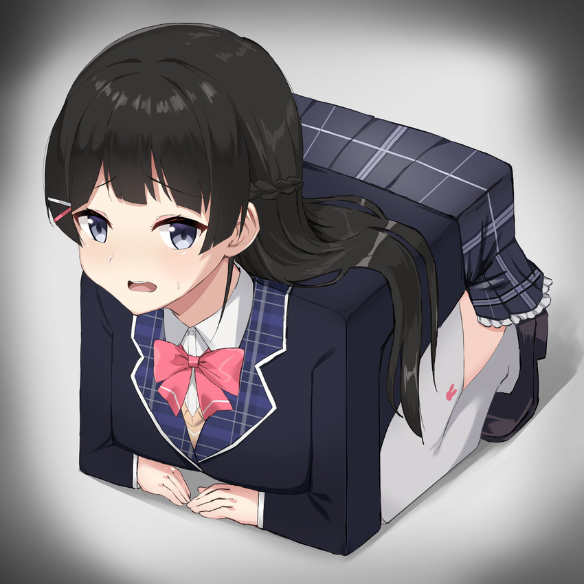 tsukino mito (nijisanji) drawn by tamaki_(tamakikan)