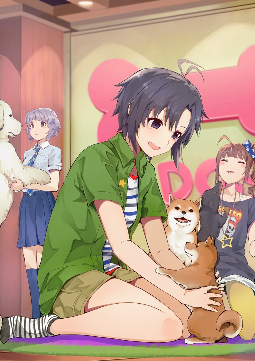 kikuchi makoto, makabe mizuki, and yokoyama nao (idolmaster and 2 more) drawn by taka.yana