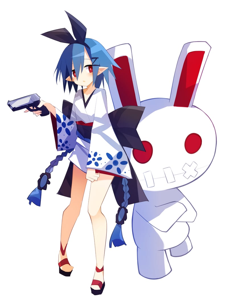 pleinair and usagi-san (disgaea and 1 more) drawn by nanozenzen