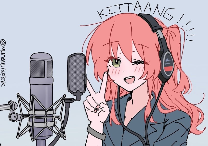 kita ikuyo (bocchi the rock! and 1 more) drawn by yunayuispink