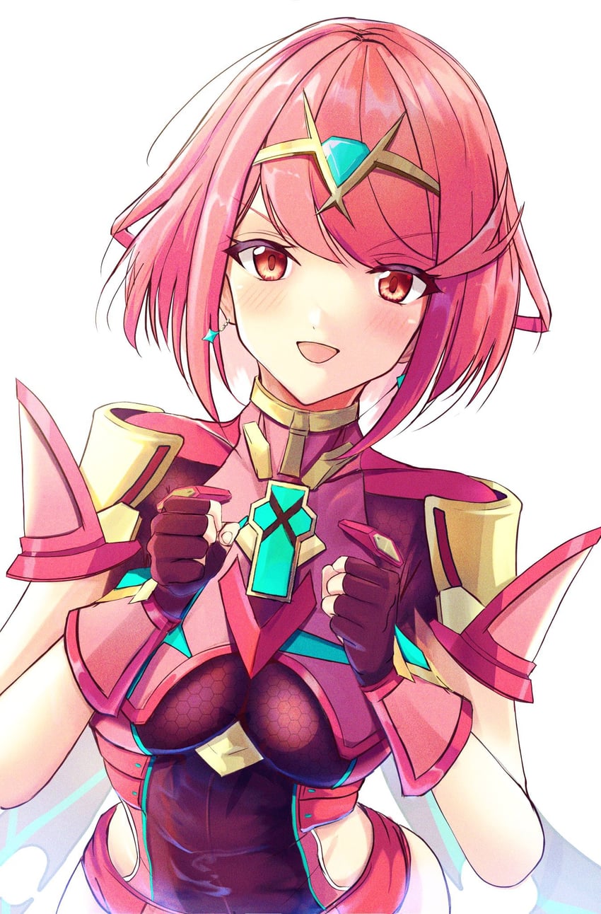 pyra (xenoblade chronicles and 1 more) drawn by karuushi