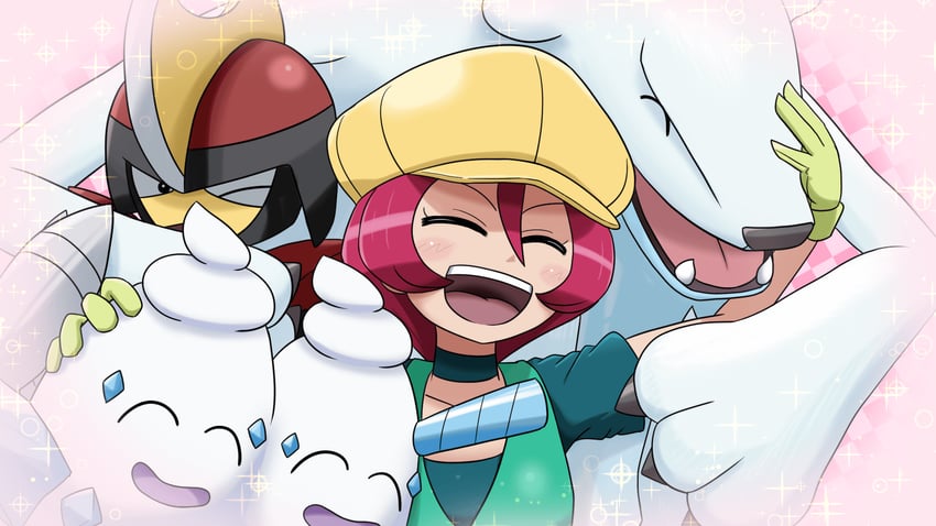 bisharp, vanilluxe, beartic, and georgia (pokemon and 1 more) drawn by mori_hayaki