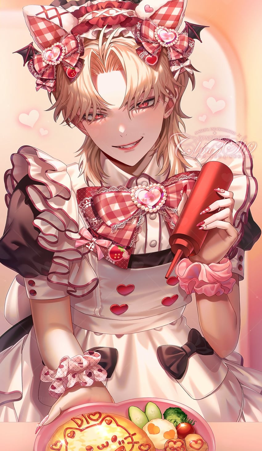 dio brando (jojo no kimyou na bouken and 1 more) drawn by clm13sh9